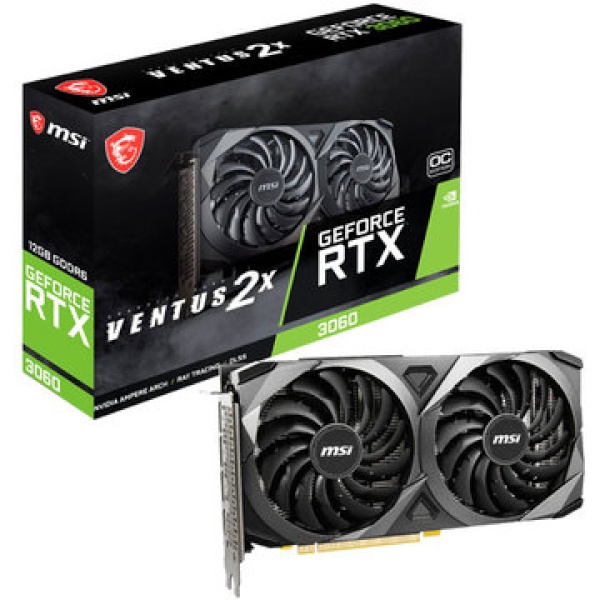 [MSI] GeForce RTX3060 벤투스 2X OC D6 12GB