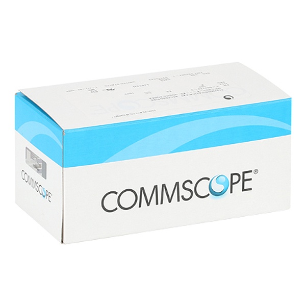 [COMMSCOPE] 콤스코프 RJ-45 커넥터, CAT.5E UTP [투명/100개/박스] [구 AMP 정품]