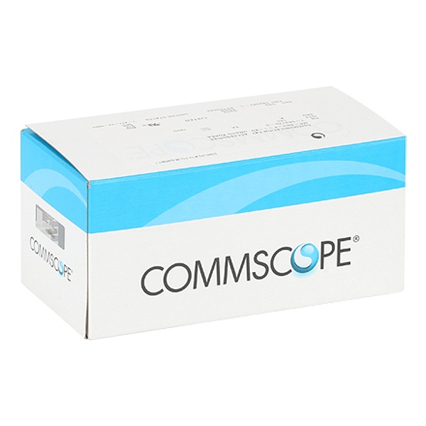 [COMMSCOPE] 콤스코프 RJ-45 커넥터, CAT.5E UTP [투명/100개/박스] [구 AMP 정품]