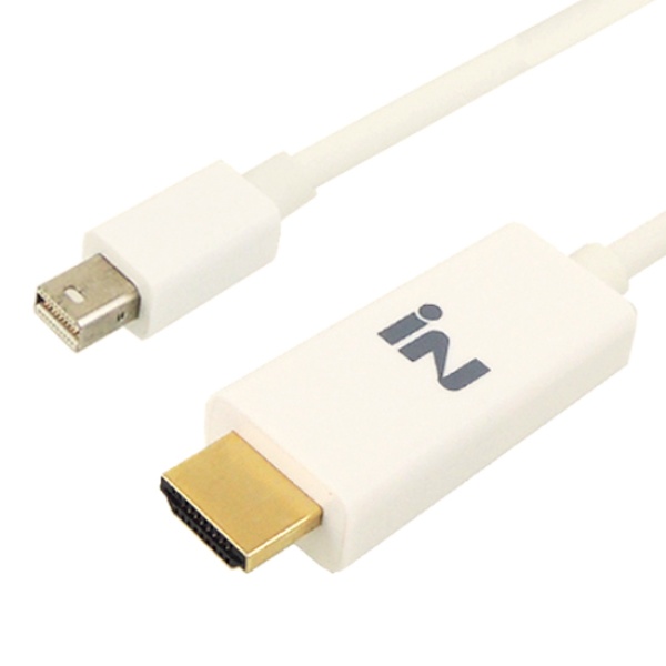 [IN NETWORK] 인네트워크 Mini DP 1.2 to HDMI 케이블 2M [IN-MDPH02] [화이트]