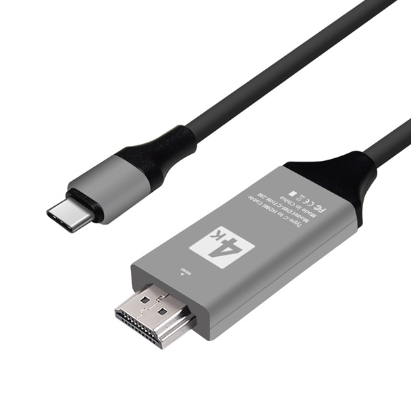 [대원TMT] 대원티엠티 USB Type-C to HDMI 케이블 2M [DW-CTHN-2M] 