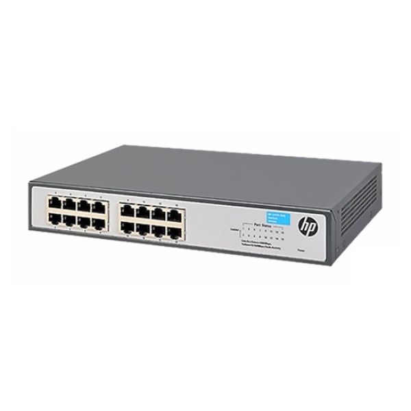 [HPE Aruba] HPE 1420-16G [JH016A/스위칭허브/16포트/1000Mbps/랙마운트가능]